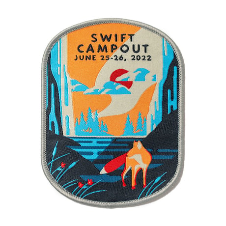 SWIFT CAMPOUT 2022 PATCH SWIFT INDUSTRIES