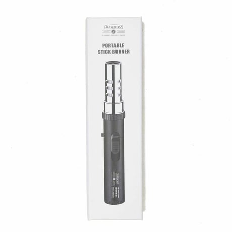 AS2OV アッソブ PORTABLE STICK BURNER BLACK ポータブルスティックバーナー ブラック