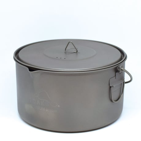 TOAKS TITANIUM POT WITH BAIL HANDLE トークス チタニウムポットベイルハンドル