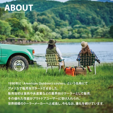 AO coolers 12パックキャンバスソフトクーラー ネイビー AOクーラー