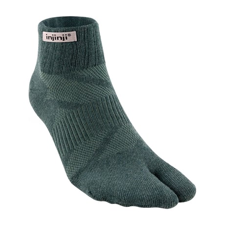 injinji｜インジンジ スプリットトゥミニクルー（ジュニパー）