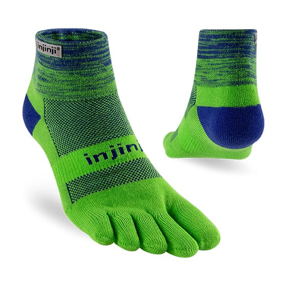 ☆小豆☆[新品]Invel ALIVEN MIG3ハイソックス injinji Trail MW Mini-Crew｜インジンジ トレイルミッド