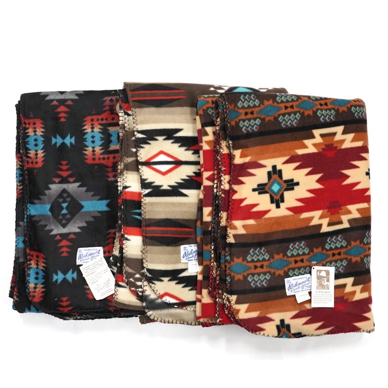 ロックマウントROCK MOUNT フリースブランケット MADE IN USA Rockmount fleece blanket ロックマウント フリースブランケット