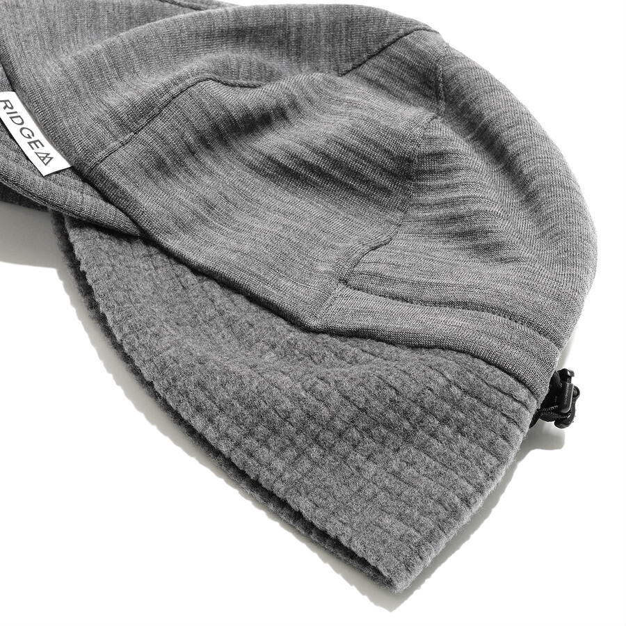 新品】Grid ほろ苦い Merino Earmuff Cap リッジマウンテン 雪山