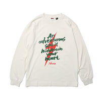 NANGA｜ナンガ ADVENTUROUS SPIRIT LS TEE（ホワイト）