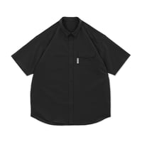 RIDGE｜Basic Short Sleeve Shirt（Solid Black）リッジマウンテンギア