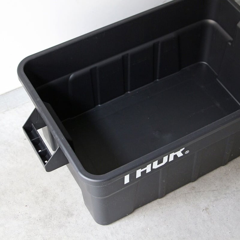 THOR Large Totes With Lid 75L Black 収納ボックス | ou