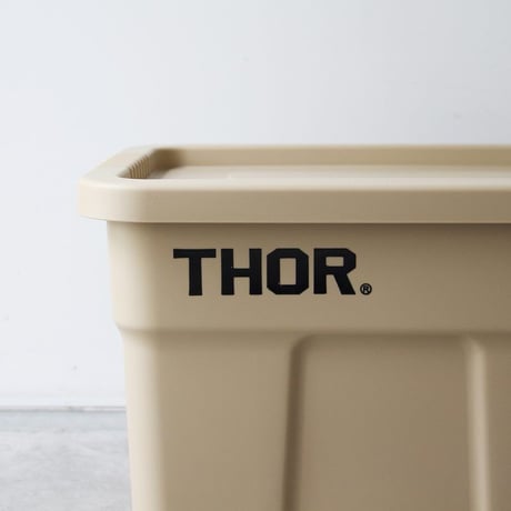 THOR Large Totes With Lid 22L Coyote コンテナ