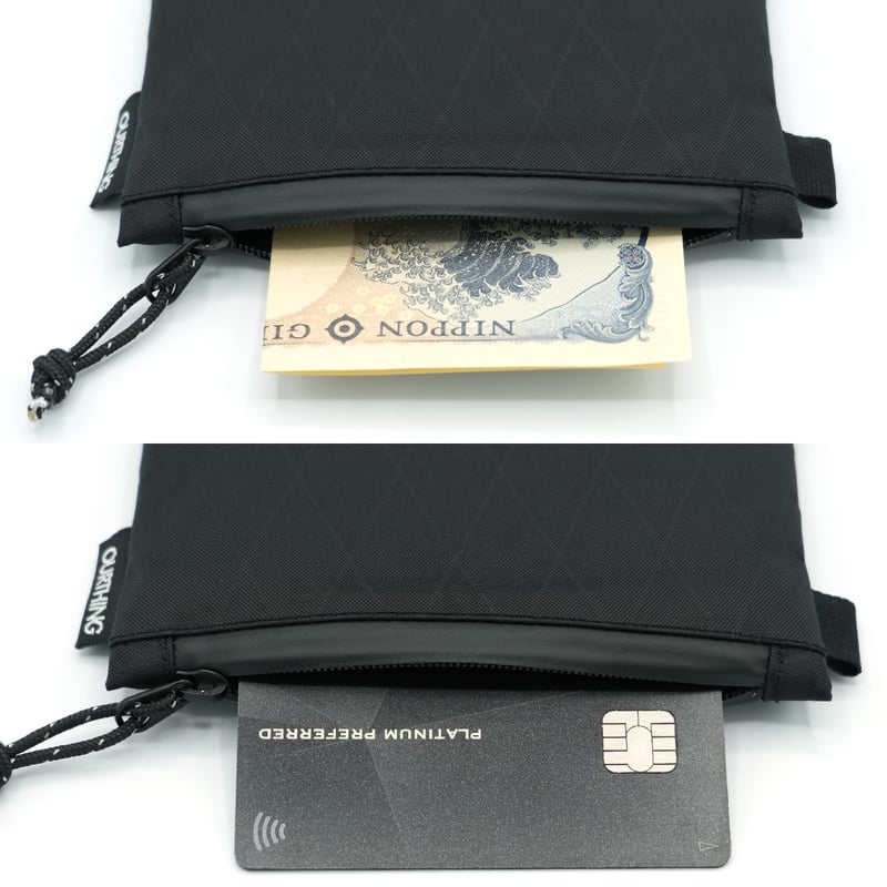 通票入れ•タブレット ourthing｜Zip Wallet X-Pac VX21 | ourthing（アワーシン
