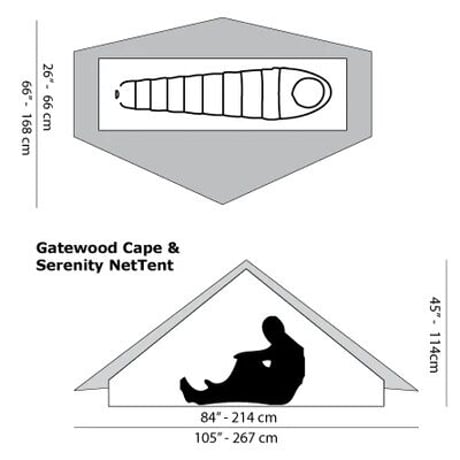 Six Moon Designs Gatewood Cape シックスムーンデザインズ ゲートウッドケープ