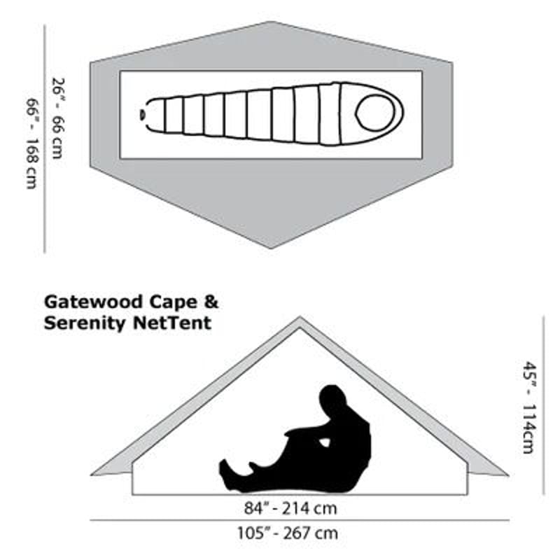 Six Moon Designs Gatewood Cape シックスムーンデザインズ Six Moon Designs Gatewood Cape シックスムーンデザインズ