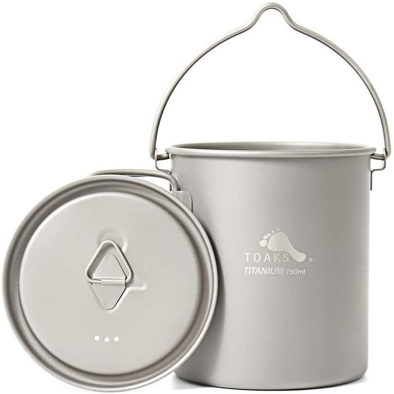 TOAKS POT-750-BH トークス チタンポットベイルハンドル TOAKS POT-750-BH トークス チタンポットベイルハンドル