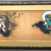 尾形光琳「風神雷神図屏風」