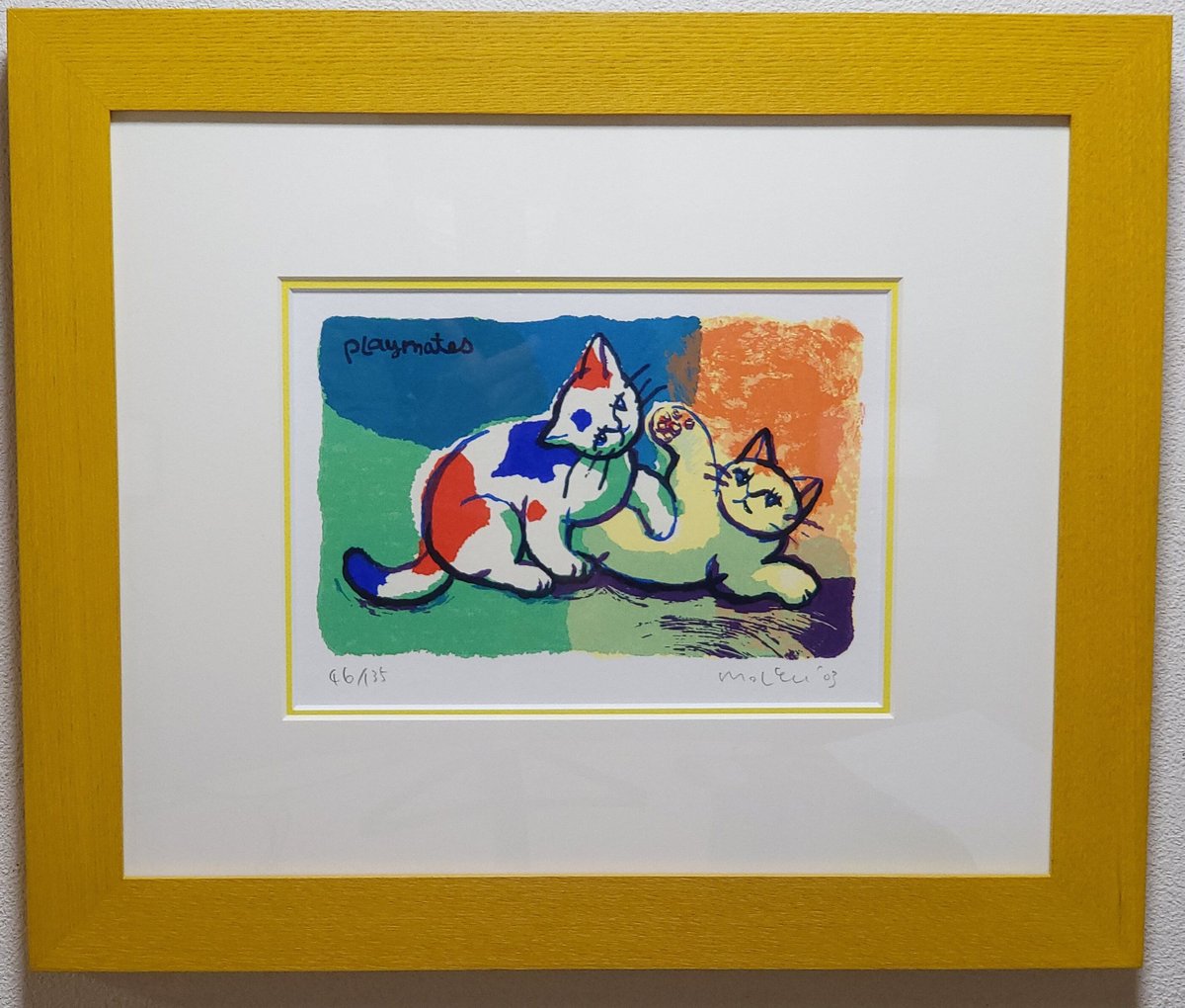 マイケル・ルー ファジーと富士（L） ルーグラフ 7/30 版画 アート マイケル・ルー ファジーと富士（L） ルーグラフ 7/30 版画