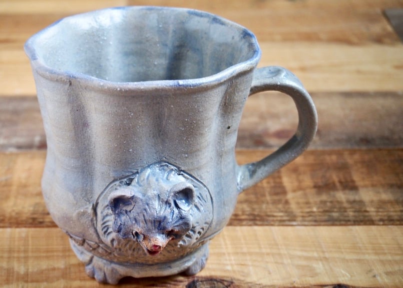 廣田哲哉さん小物入れ＆湯呑み 廣田哲哉さん小物入れ＆湯呑み