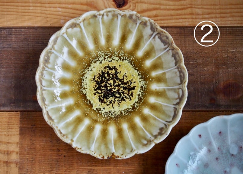 梅本勇ガーベラ皿オーバル皿