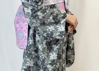 おとな振袖＜flower garden グレー＞　＊お仕立て代込