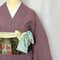 墨流しの四重仮紐<月と地球>