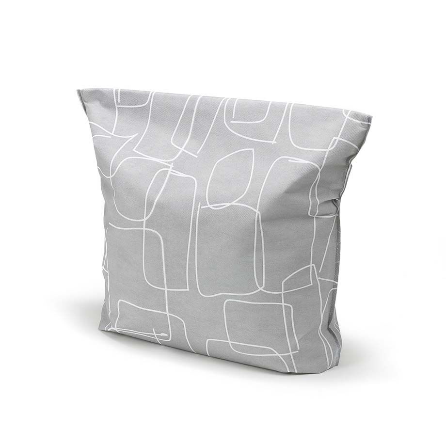 お花クッション　白黒 9d09dfeeba34318ebcde1c60724a12