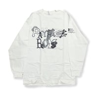 PBB BASEBALL L/S TEE WHITE