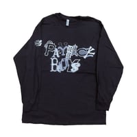 PBB BASEBALL L/S TEE BLACK