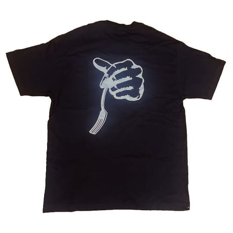 MADULLA”junior high school” TEE BLACK x BLUE
