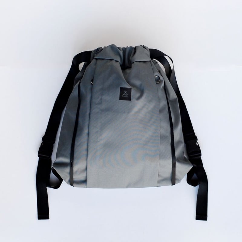 巾着リュックM / Kinchaku Backpack M - GRAY | honto o
