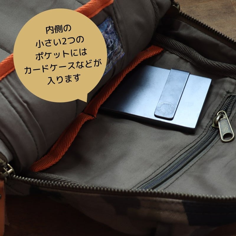 迷彩ボディバッグ｜CAMOUFLAGE BODY BAG | THE IRON FUEL