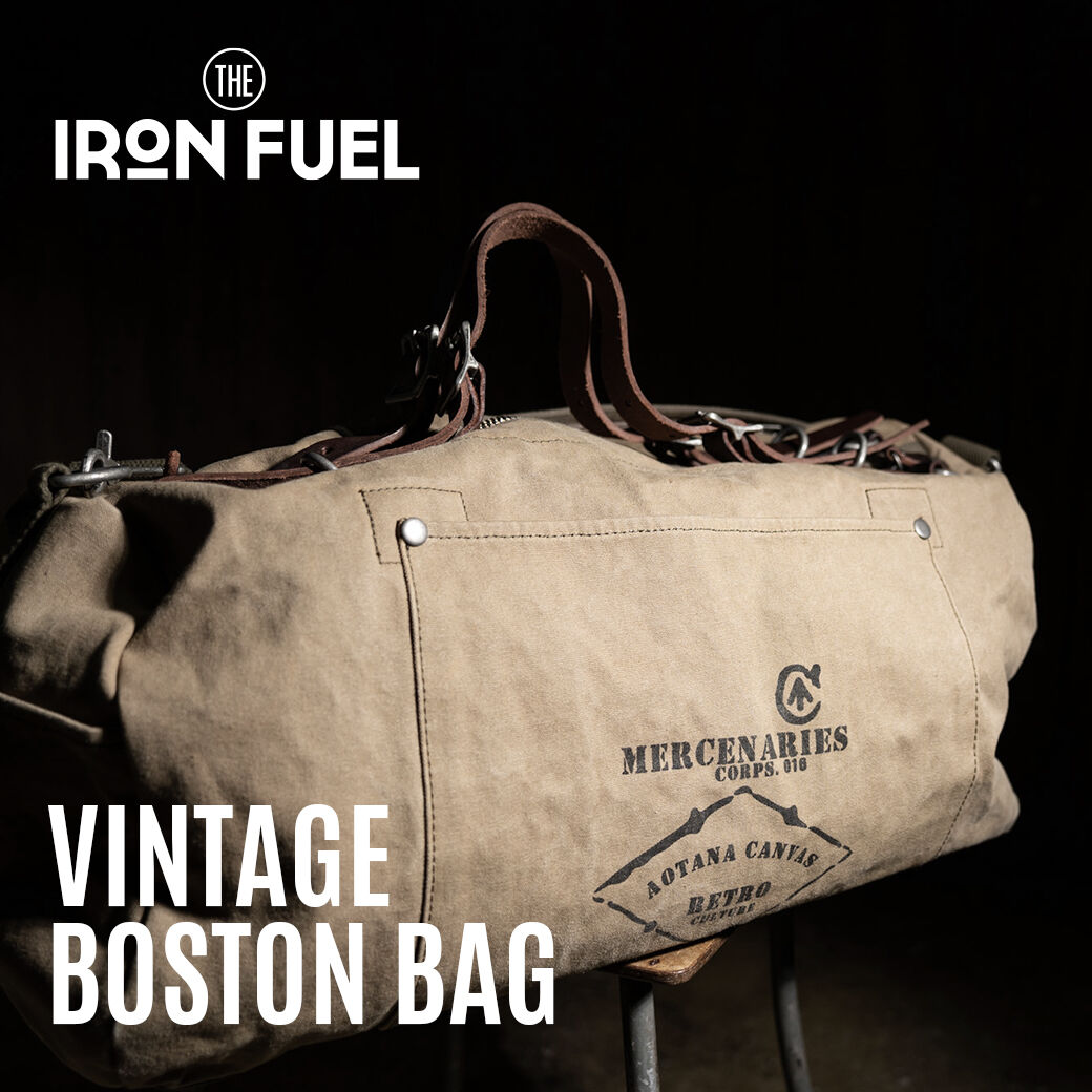 メンズ ヴィンテージ ボストンバッグ ｜MEN'S VINTAGE BOSTONBAG | T