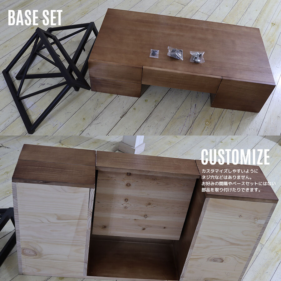 組み立て済み・撮影使用品｜幅120cm］VINTAGE IRON WOOD DESK LIG
