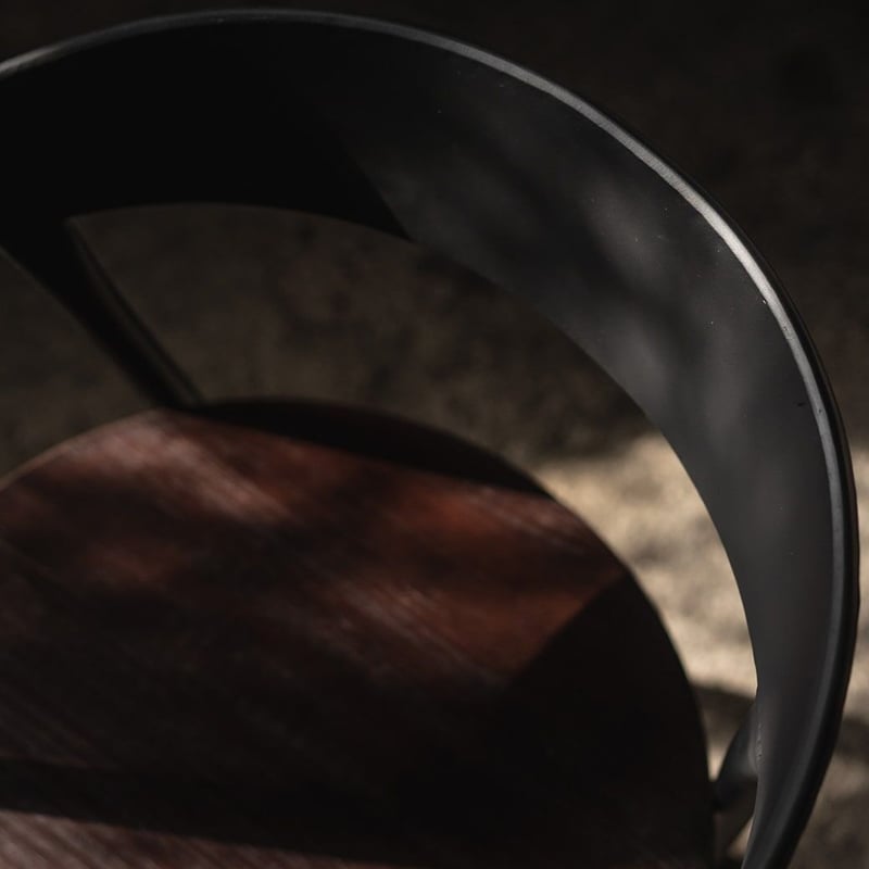 ＊本格アイアンウッドのとドラムチェア＊ ヴィンテージ アイアン ウッド チェア｜VINTAGE IRON WOOD CHAIR