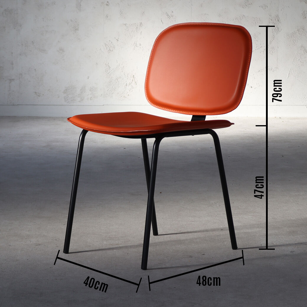 アイアン レザーチェア タイプ3｜IRON LEATHER CHAIR TYPE.2｜鉄 革