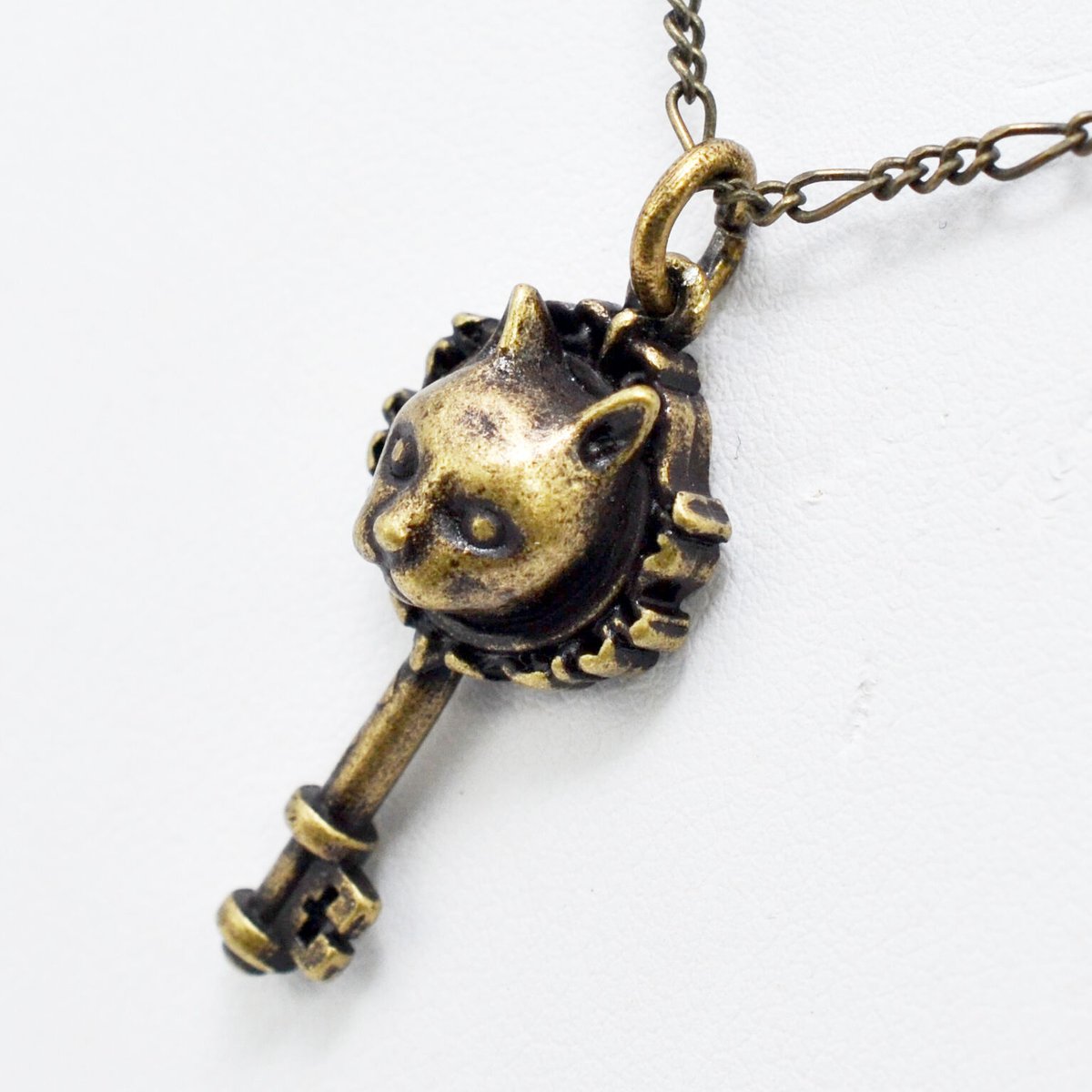 ネコの鍵モチーフペンダント（スモールサイズ） | ichiya's jewelry shop
