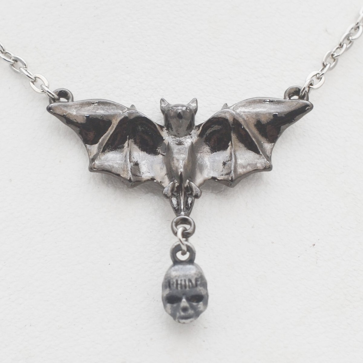 蝙蝠と髑髏のネックレス | ichiya's jewelry shop