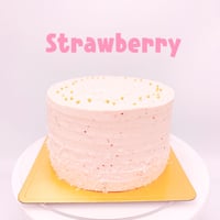 ストロベリーバタークリームケーキ