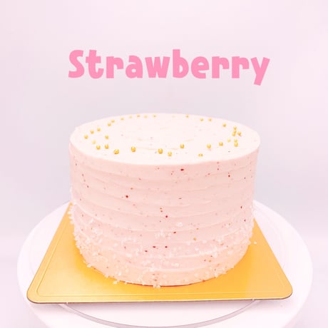 ストロベリーバタークリームケーキ