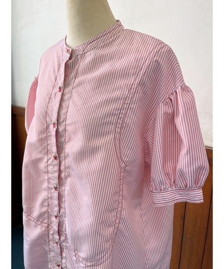 mn.Refaire - balloon blouse