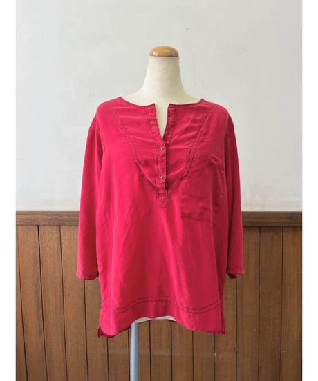 mn.Refaire - TOMATO blouse