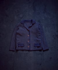 mn.Refaire - rule-stripe cardigan