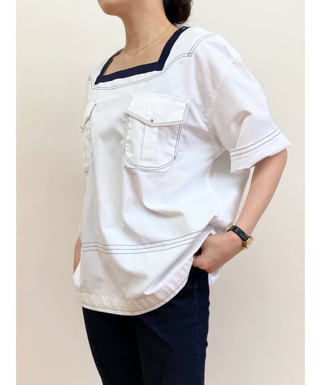 mn.Refaire - military sailor's shirt (PRT)