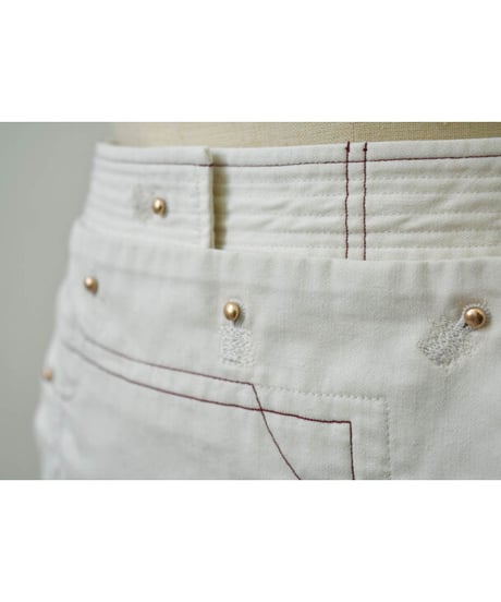 mn.Refaire - marine skirt