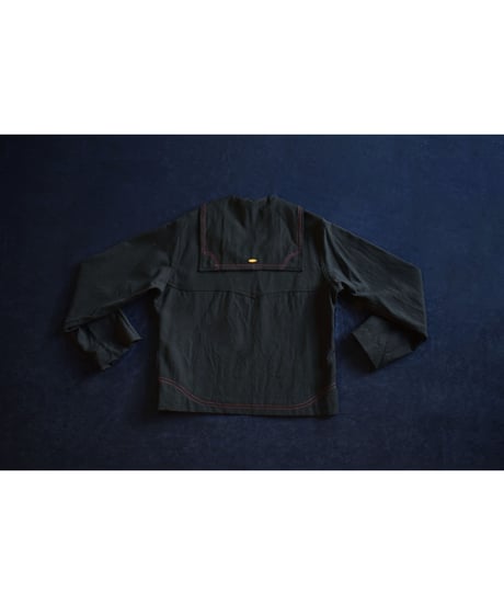 mn.Refaire - military sailor's jacket （CHERRY)