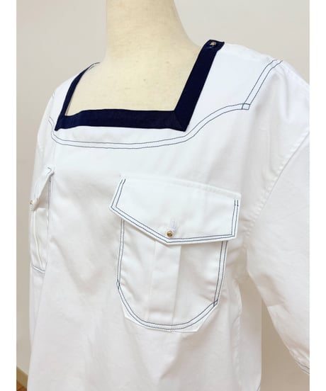 mn.Refaire - military sailor's shirt (PRT)