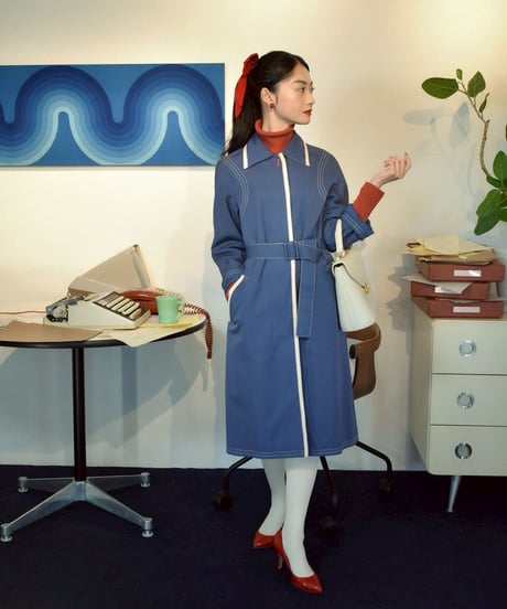 mn.Refaire - clock-out coat