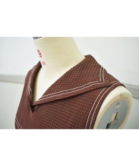 mn.Refaire - cocoa dress