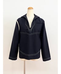 mn.Refaire - military sailor’s jacket (MIDNIGHT)