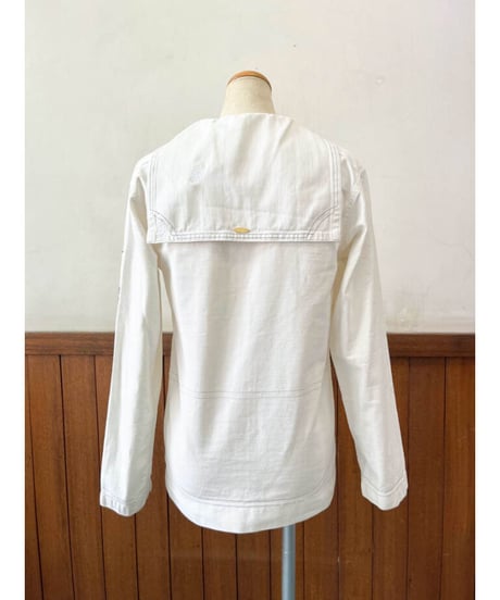 mn.Refaire - military sailor’s jacket（SAND）