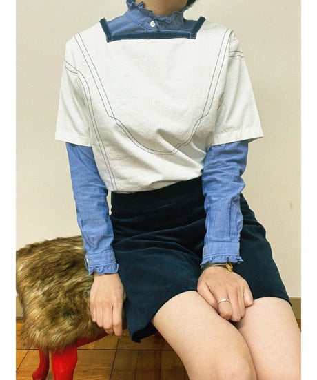 mn. Refaire - military sailor's shirt