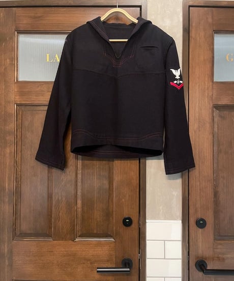 mn. Refaire - military sailor's jacket　【GEMINI】