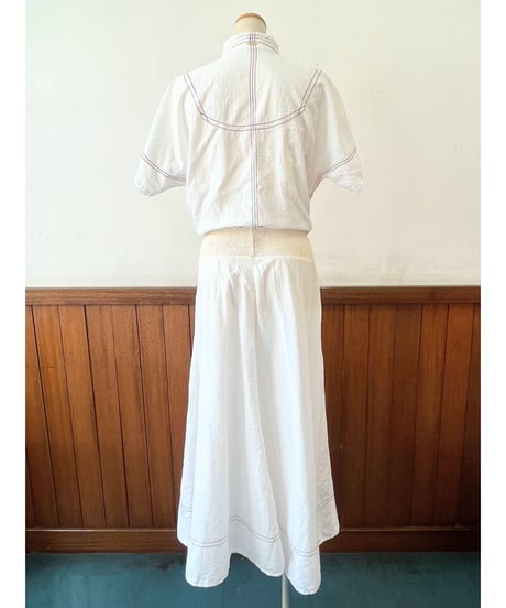 mn.Refaire - cream-puff dress